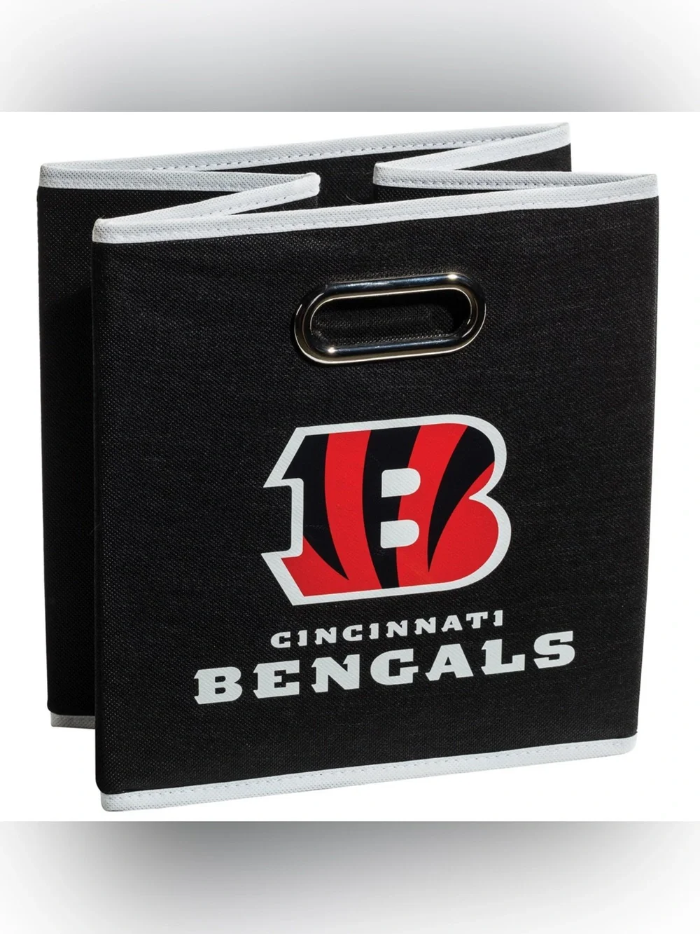 Cincinnati Bengals Collapsible Storage Bin Franklin Sports NFL Football